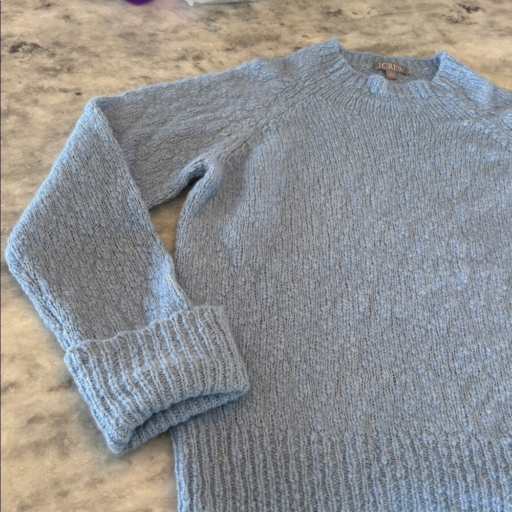 J. Crew Cuffed Mock Neck Sweater